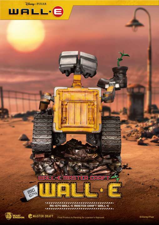 WALL-E - Der Letzte räumt die Erde auf: WALL-E, Statue von Beast Kingdom