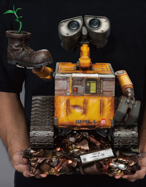 WALL-E - Der Letzte räumt die Erde auf: WALL-E, Statue von Beast Kingdom