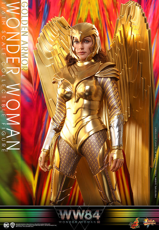 Wonder Woman 1984: Golden Armor Wonder Woman, 1/6 Figur von Hot Toys