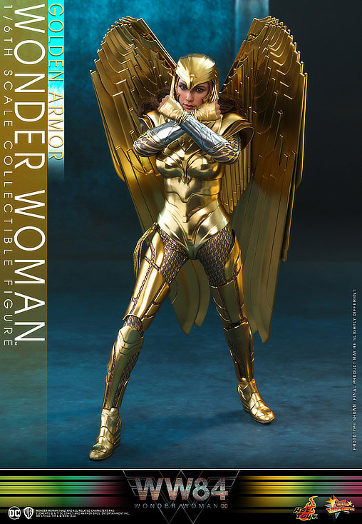 Wonder Woman 1984: Golden Armor Wonder Woman, 1/6 Figur von Hot Toys