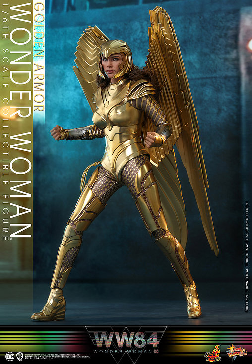 Wonder Woman 1984: Golden Armor Wonder Woman, 1/6 Figur von Hot Toys