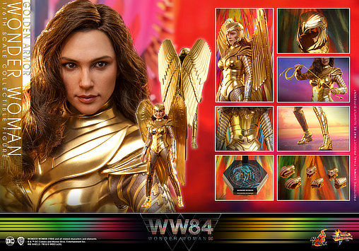 Wonder Woman 1984: Golden Armor Wonder Woman, 1/6 Figur von Hot Toys