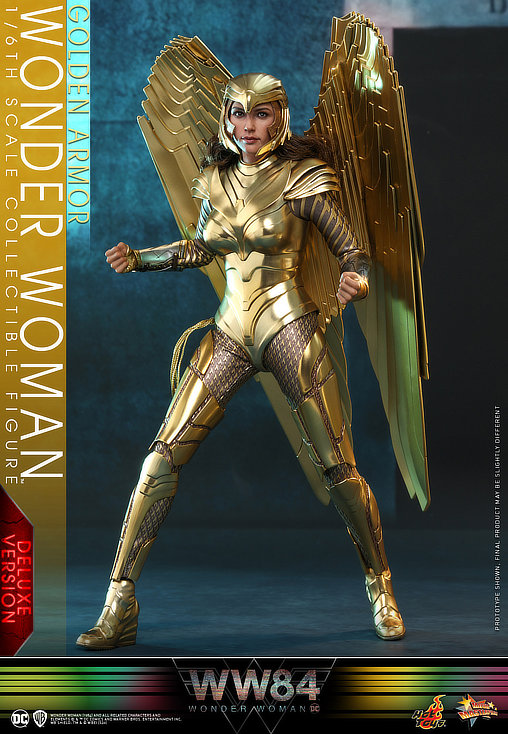 Wonder Woman 1984: Golden Armor Wonder Woman - Deluxe, 1/6 Figur von Hot Toys