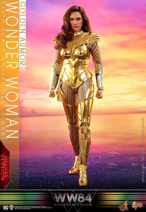 Wonder Woman 1984: Golden Armor Wonder Woman - Deluxe, 1/6 Figur von Hot Toys