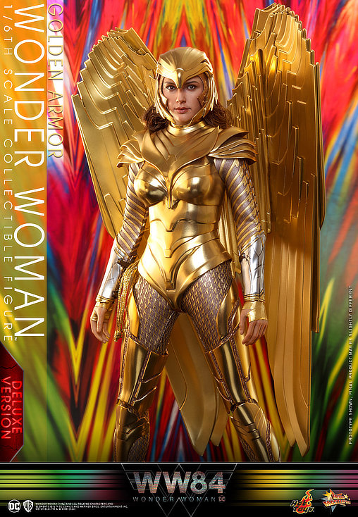Wonder Woman 1984: Golden Armor Wonder Woman - Deluxe, 1/6 Figur von Hot Toys