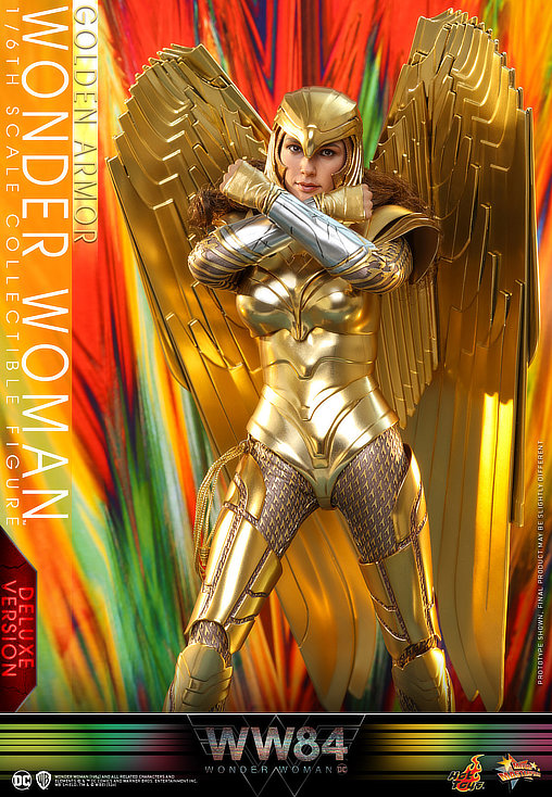 Wonder Woman 1984: Golden Armor Wonder Woman - Deluxe, 1/6 Figur von Hot Toys