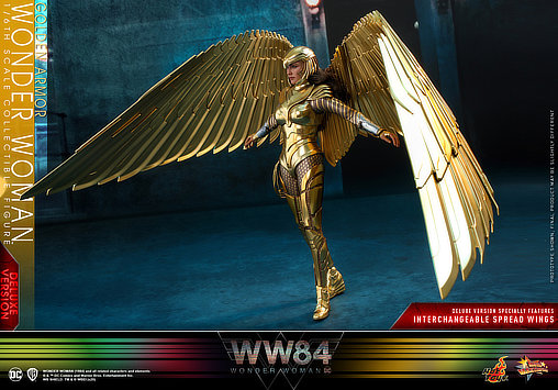 Wonder Woman 1984: Golden Armor Wonder Woman - Deluxe, 1/6 Figur von Hot Toys