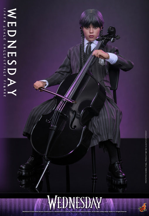 Wednesday: Wednesday Addams, 1/6 Figur von Hot Toys