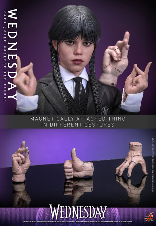 Wednesday: Wednesday Addams, 1/6 Figur von Hot Toys