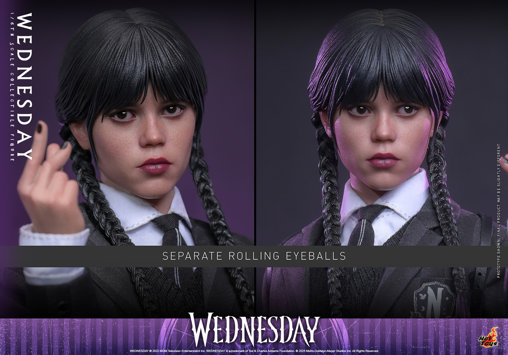 Wednesday: Wednesday Addams, 1/6 Figur von Hot Toys