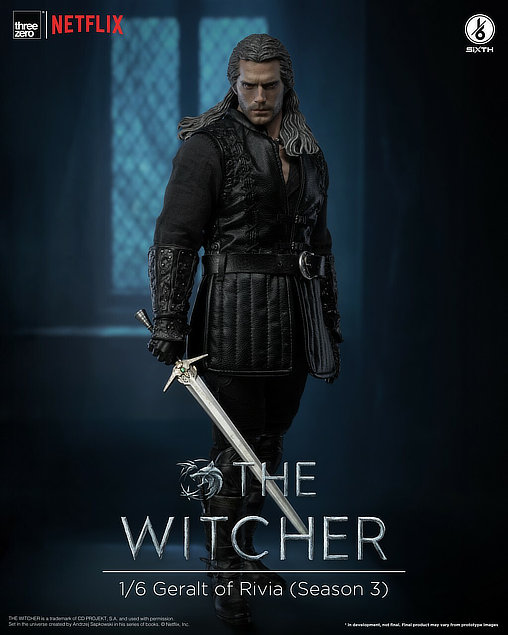 The Witcher: Geralt of Rivia - Season 3, 1/6 Figur von ThreeZero