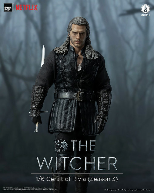 The Witcher: Geralt of Rivia - Season 3, 1/6 Figur von ThreeZero