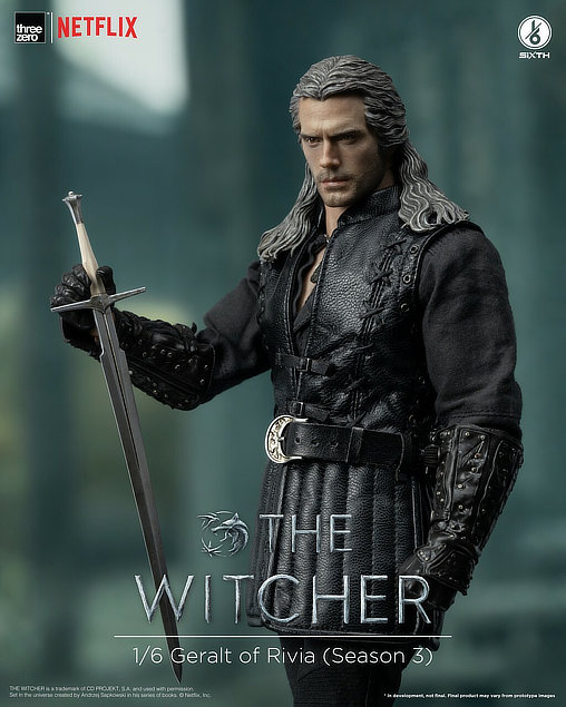 The Witcher: Geralt of Rivia - Season 3, 1/6 Figur von ThreeZero