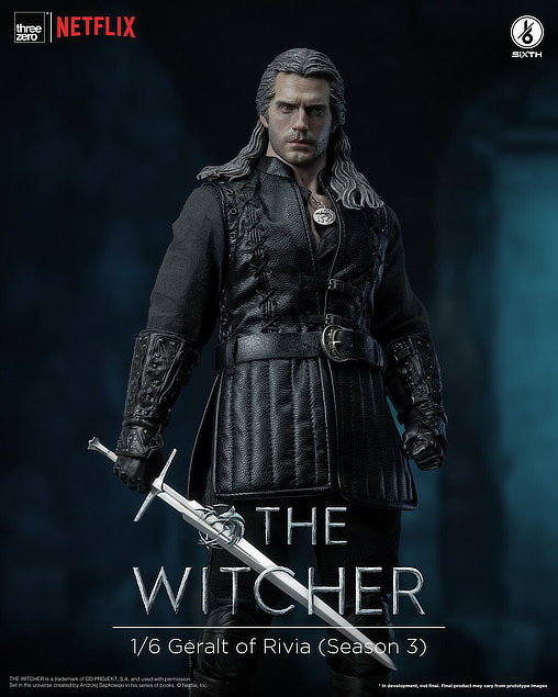 The Witcher: Geralt of Rivia - Season 3, 1/6 Figur von ThreeZero