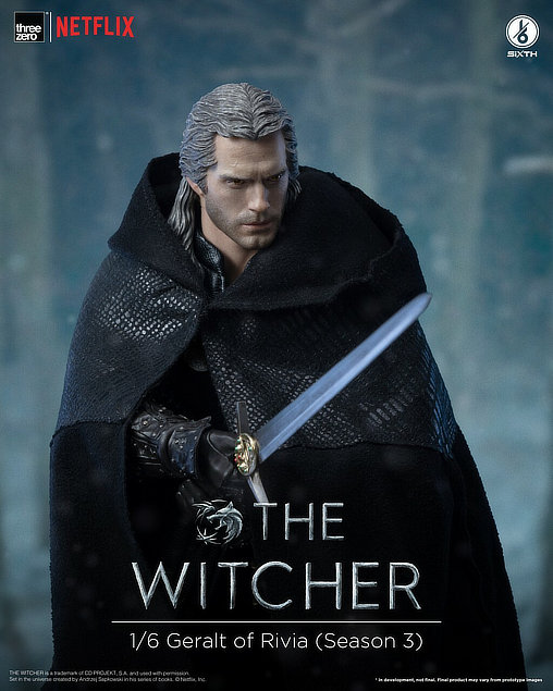 The Witcher: Geralt of Rivia - Season 3, 1/6 Figur von ThreeZero