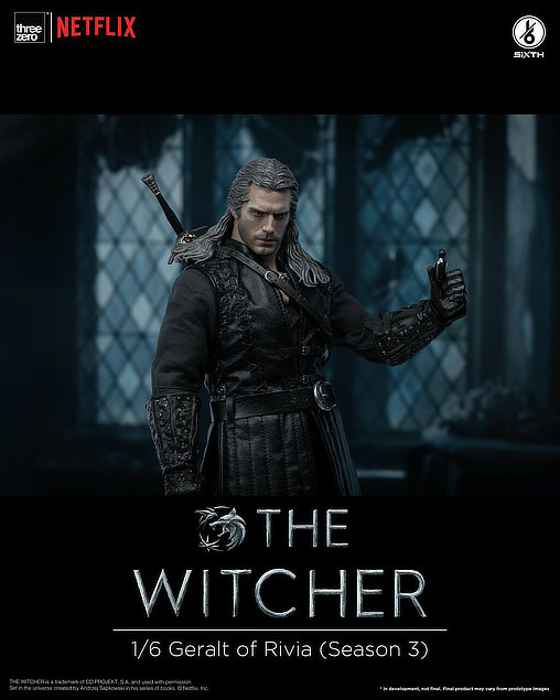 The Witcher: Geralt of Rivia - Season 3, 1/6 Figur von ThreeZero
