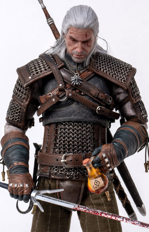 The Witcher 3 - Wild Hunt: Geralt of Rivia, 1/6 Figur von PureArts