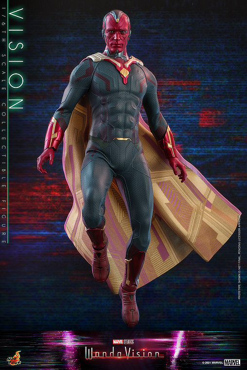 WandaVision: Vision, 1/6 Figur von Hot Toys