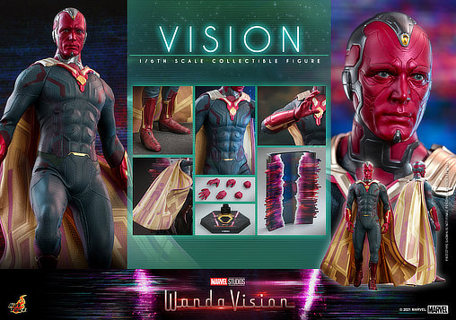 WandaVision: Vision, 1/6 Figur von Hot Toys