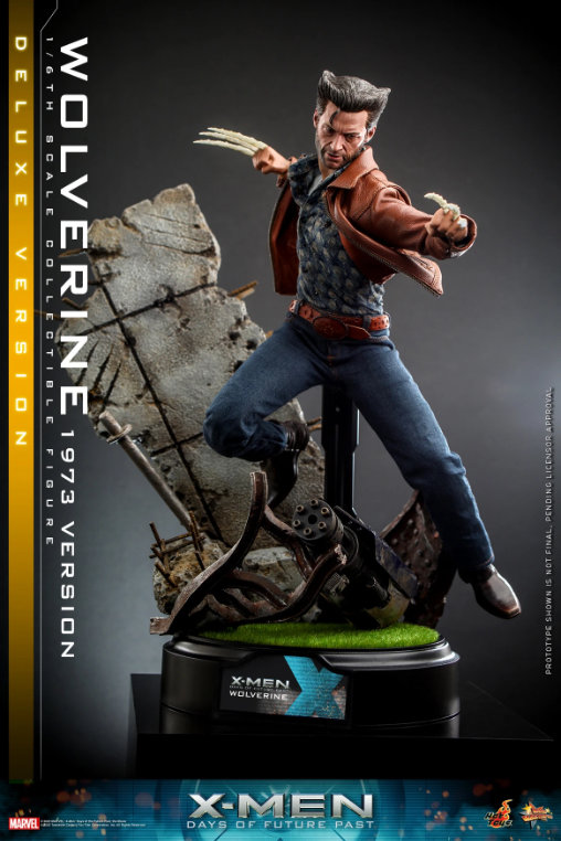 X-Men - Days of Future Past: Wolverine - 1973 Version - Deluxe, 1/6 Figur von Hot Toys