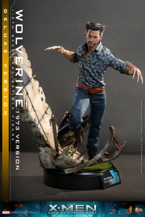 X-Men - Days of Future Past: Wolverine - 1973 Version - Deluxe, 1/6 Figur von Hot Toys