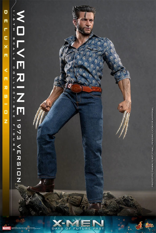 X-Men - Days of Future Past: Wolverine - 1973 Version - Deluxe, 1/6 Figur von Hot Toys