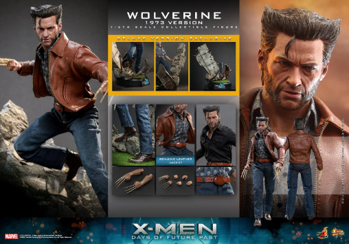 X-Men - Days of Future Past: Wolverine - 1973 Version - Deluxe, 1/6 Figur von Hot Toys