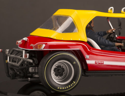 Zwei wie Pech und Schwefel: Bud Spencer mit Strandbuggy, Fertig-Modell von Infinite Statue